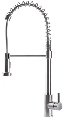 Immagine prodotto di Rubinetto Cucina Miscelatore Monocomando Lavello con Molla Girevole in Acciaio Inox