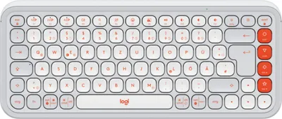 Image de LOGITECH Logitech 920-013060 keyboard Universal Bluetooth QWERTZ German White