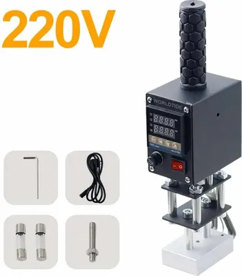 Obrázek produktu pro Stroj na horké ražení, ruční ovládání, individuální ražení loga, 5x7 (220 V)