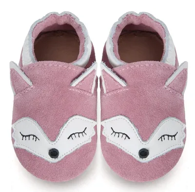 Produktbild von IceUnicorn Baby Lauflernschuhe Krabbelschuhe Baby Mädchen Jungen Lederpuschen We