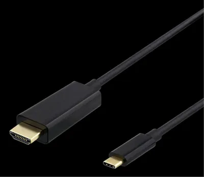 Immagine prodotto di Cavo da USB-C a HDMI DELTACO, 2 m, 4K@60 (USBC-HDMI-1020)
