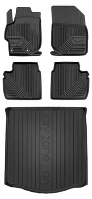 Immagine prodotto di Tappetini 3D TPE + baule DryZone per Peugeot 301 2012-2020 5 pezzi