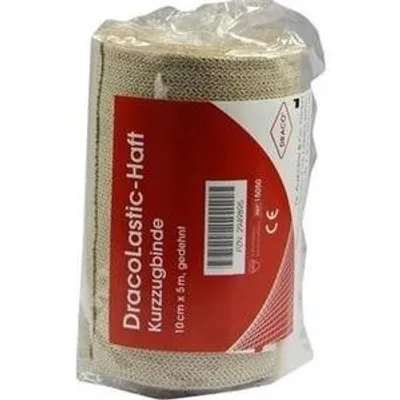 Produktbild von DRACOLASTIC Haft Kurzzugbinde 10 cmx5 m 1 St.