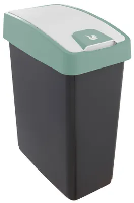 Image de keeeper 1060431500000 keeeper poubelle "magne", 25 litres, vert nordique