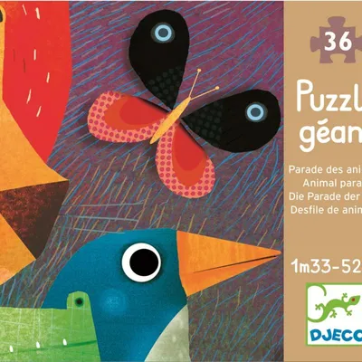 Produktbild von Riesenpuzzle „Tierparade“, Djeco