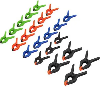 Obrázek produktu pro Mini clamp set 22-piece Basetech 1529585 Product size (length): 90 mm