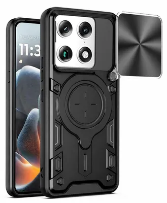 Produktbild von Techsuit – CamGuard Pro Hülle mit Kameraschutz für Motorola Signature – schwarz