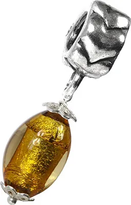 Produktbild von Carlo Biagi Dangle Bead 925 Silber European Beads BDMGD14