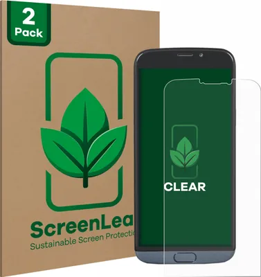 Produktbild von 2x ScreenLeaf Schutzfolie für Doro 8050 Plus nachhaltiger Displayschutz Display Schutz Folie Klar Transparent