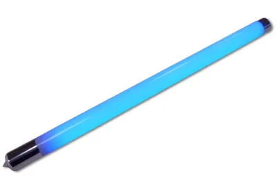 Produktbild von 5012 LED Leuchtstab matt 9 Watt türkis Vision 63 cm IP20 weißes Kabel