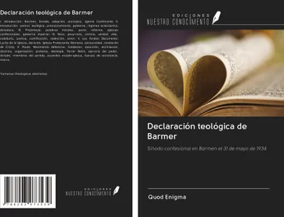 Produktbild von Declaración teológica de Barmer