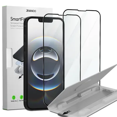 Obrázok produktu pre 2-balenie iPhone 16E Ochranné sklo na displej - Tvrdené sklo | [Automatická inštalácia] - Bez bublín