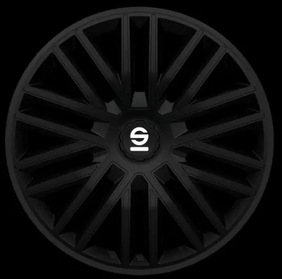 Produktbild von 15" Zoll Radkappen Schwarz Radzierblenden Radblenden SPC1585BK SPARCO