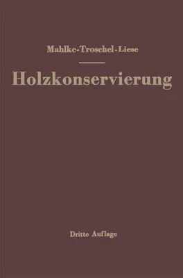 Produktbild von Handbuch der Holzkonservierung