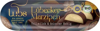 Image de Massepain de Lübeck - Pain au lait entier & miel fin 50g