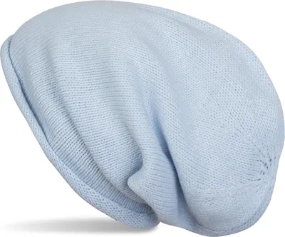 Produktbild von styleBREAKER warme Feinstrick Beanie Mütze in Unifarben, Strickmütze mit Rollrand, Wintermütze, Uni 04024063