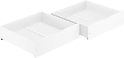 Immagine prodotto di Cassetto bianco porta oggetti per i NOSTRI letti 60.45 in Faggio con ruote 90.10-BS35W