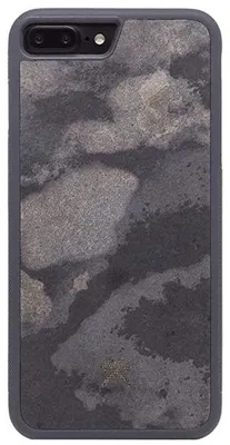 Produktbild von Woodcessories 0914, Cover, Apple, iPhone 7 Plus, iPhone 8 Plus, 14 cm (5.5"), Grau