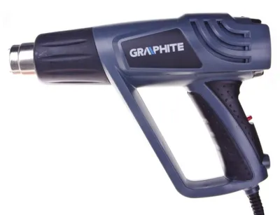 Produktbild von Heißluftpistole 2000 W, Temperaturbereich: I: 25 °C, II: 350 °C, III: 550 °C 59G522