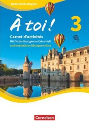 Produktbild von À toi Band 3 - Bayern -Carnet d'activités mit interaktiven Übungen auf scook.de