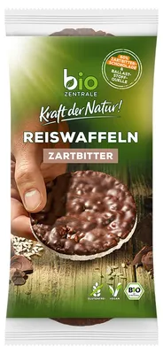 Image de Galettes de riz au chocolat noircroustillantes et délicieuses 100g