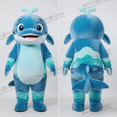 Imagen del producto de Mascota MASTICOT de ballena azul juguetona