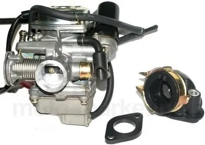 Produktbild von Racing VERGASER 24mm ANSAUGSTUTZEN KOMPLETT für Flex TECH TOPSPEED 125