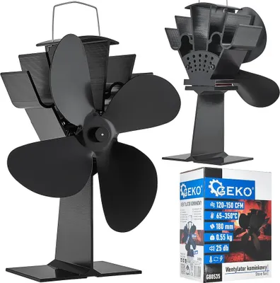 Obrázek produktu pro GEKO Krbový ventilátor stojanový - G80535