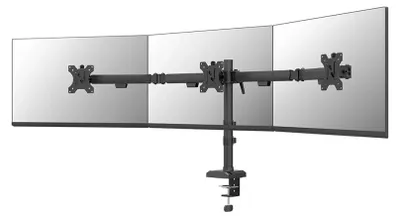 Produktbild von Neomounts DS60-600BL3 Monitorarm 10-27" - Quick Fix - 180°-Stopp