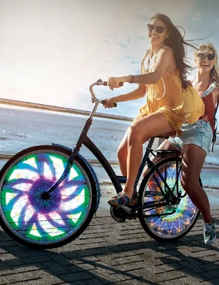 Produktbild von Fahrrad Licht für Farbrad 30 Motive