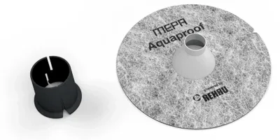 Immagine prodotto di Mepa Aquaproof Manschetten-Dichtset, vlieskaschiert, für G ½ und Rundausschnitte