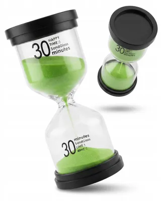 Produktbild von Sanduhr 30 Minuten Eieruhr für Kinder Pomodoro Timer Kurzzeitmesser Küche Deko