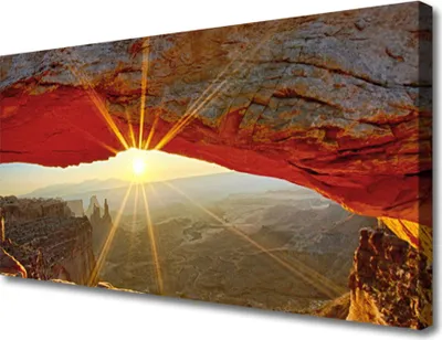 Produktbild von Tulup Leinwand-Bilder 100x50 Wandbild Canvas Kunstdruck Grand Canyon Landschaft