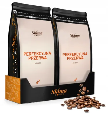 Image de Café en grains 2 x 1 kg PAUSE PARFAITE 100 % Arabica fraîchement torréfié