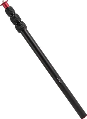 Produktbild von Verlängerungs-Selfie-Stick, 4 Abschnitte, Aluminiumlegierung, 4,5 kg Tragkraft, mit 1/4-Zoll-Schraubstange für Stative, Einbeinstative, Telefonstabilisatoren