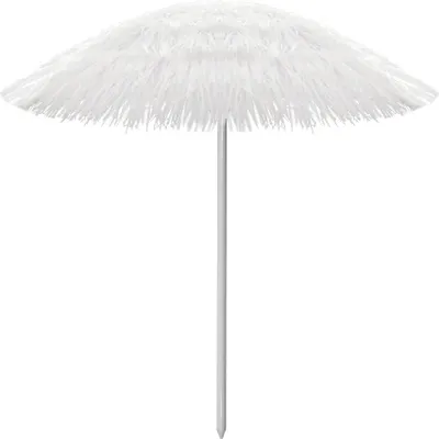 Produktbild von Linder Exclusiv Sonnenschirm, Strandschirm, UV-Schutz 30,Hawaii Weiß