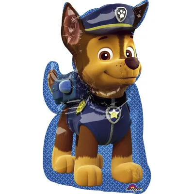 Zdjęcie produktu dla amscan® 3449501 Balon foliowy Paw Patrol Chase - 58 x 78 cm