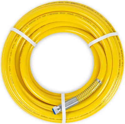 Produktbild von BAUTEC Airless Hochdruckschlauch für Farbsprühgerät » 15 Meter » 250 bar » Anschluss G 3/8 Zoll » DN10 » Heavy Duty