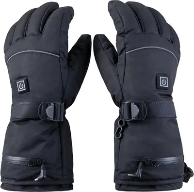 Obrázek produktu pro Elektricky vyhřívané rukavice, nepromokavé zimní rukavice se 3 stupni vyhřívání pro outdoorové sporty