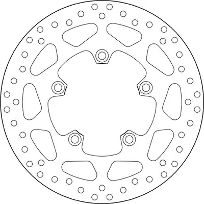 Produktbild von BREMBO Bremsscheibe 282mm 68B407H5