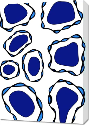 Produktbild von Bild 50x70cm Kristall Minimalistisch, Innenräume Skandinavischer Stil, Boho