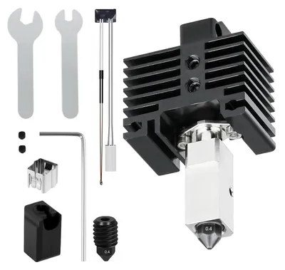 Hotend-Kit 0,4 mm für Bambu Lab P1S/P1P, gehärteter Stahl