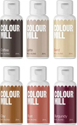 Produktbild von Colour Mill Lebensmittelfarbe Outback Set 6x 20ml