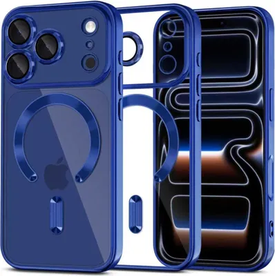 Produktbild von Tech-Protect 5906302334636, Cover, Apple, iPhone 17 Pro, 16 cm (6.3"), Blau