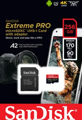 Obrázok produktu pre SanDisk Ultra microSDXC A1 512GB 150MB/s Adapt.SDSQUAC-512G-GN6MA
