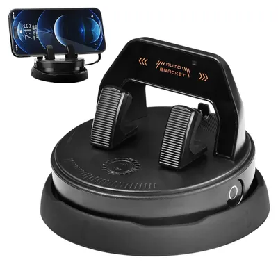 Obrázok produktu pre Univerzálny držiak na mobilný telefón do auta, otočný o 360°, s protišmykovou silikónovou podložkou