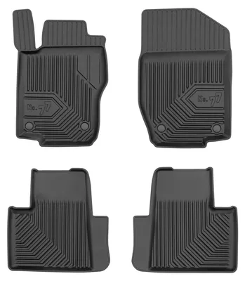 Imagen del producto de Alfombrillas de goma para Mercedes-Benz GL X164 2006-2012 (SUV) – juego de 4 piezas, negras, a medida