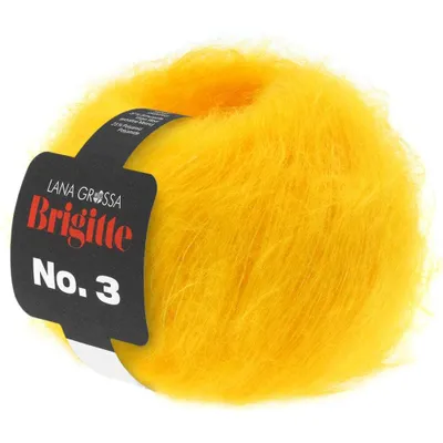 Produktbild von Lana Grossa Brigitte No.3 001 Gelb 25g