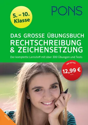 Immagine prodotto di PONS Das Große Übungsbuch Rechtschreibung und Zeichensetzung 5.-10. Klasse