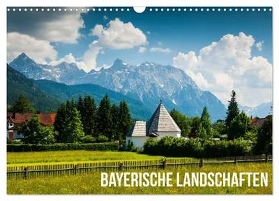 Produktbild von Bayerische Landschaften (Wandkalender 2027 DIN A3 quer), CALVENDO Monatskalender